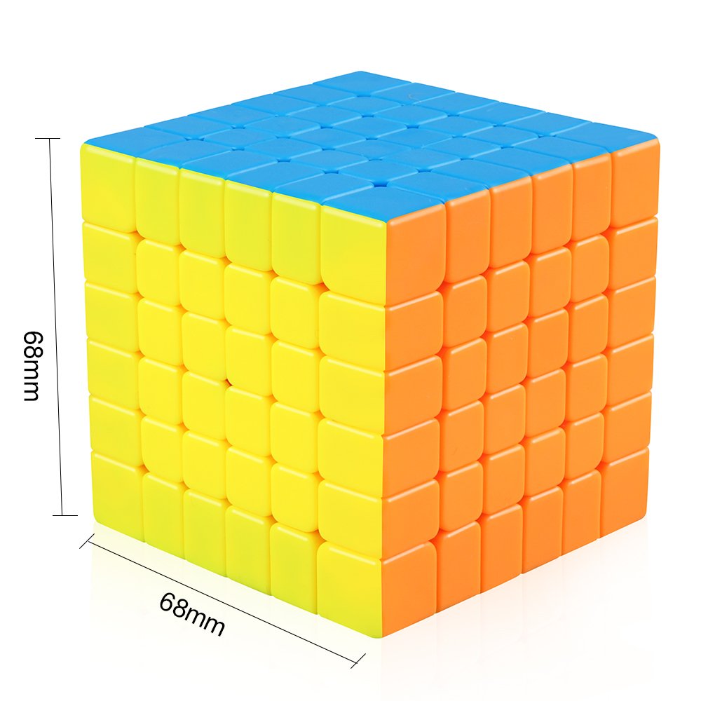 Magic Cube 6x6x6 Meilong, 6x6x6 Magic Speed Cube