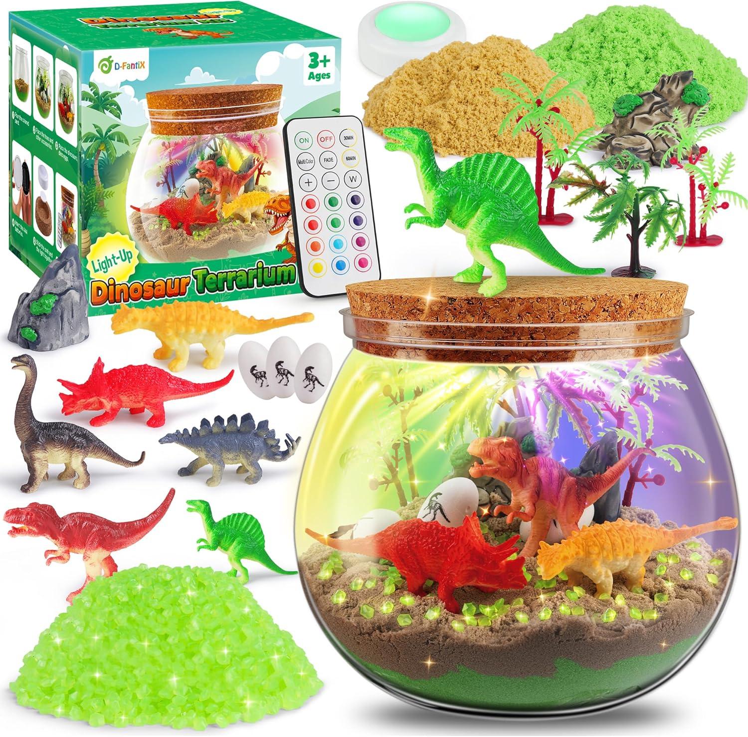 Dinosaur Toys Terrarium Kit for Kids