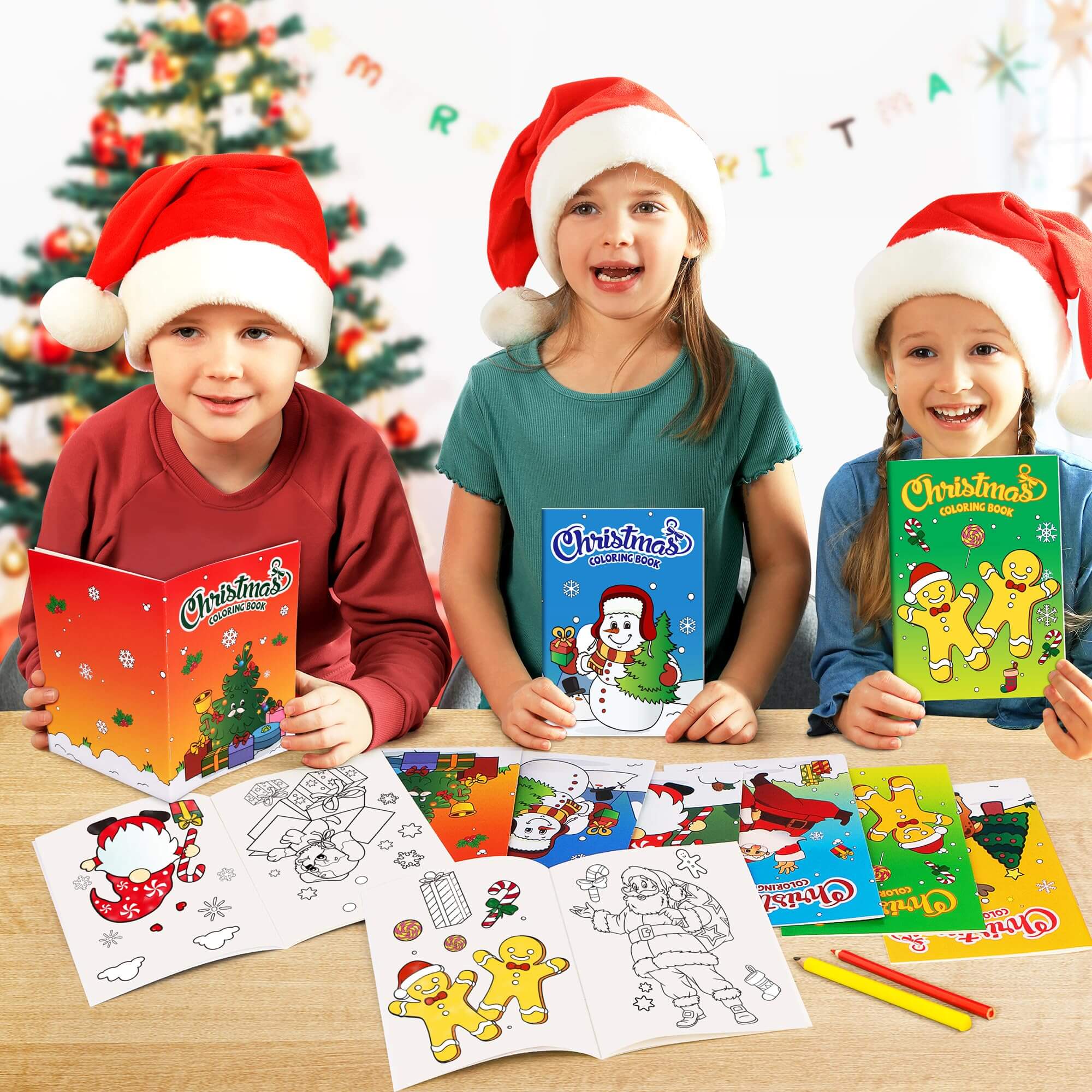 24Pack Christmas Coloring