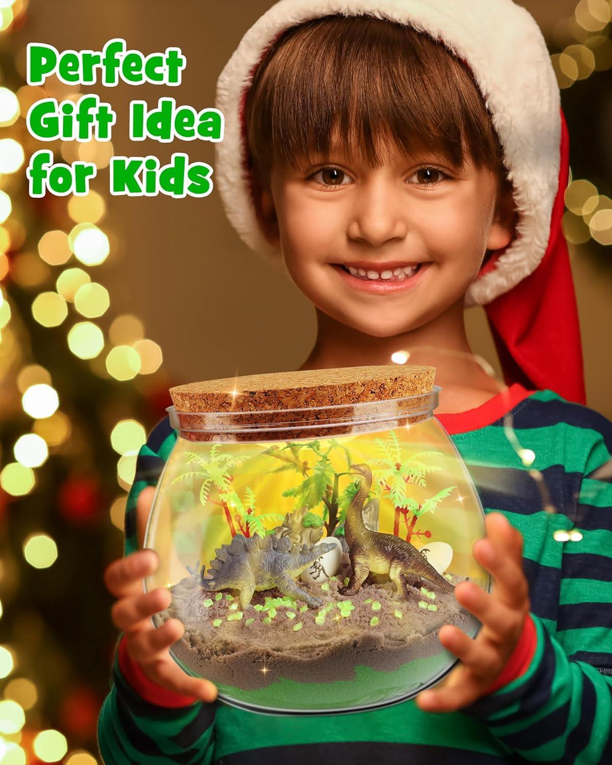 Dinosaur Toys Terrarium Kit for Kids