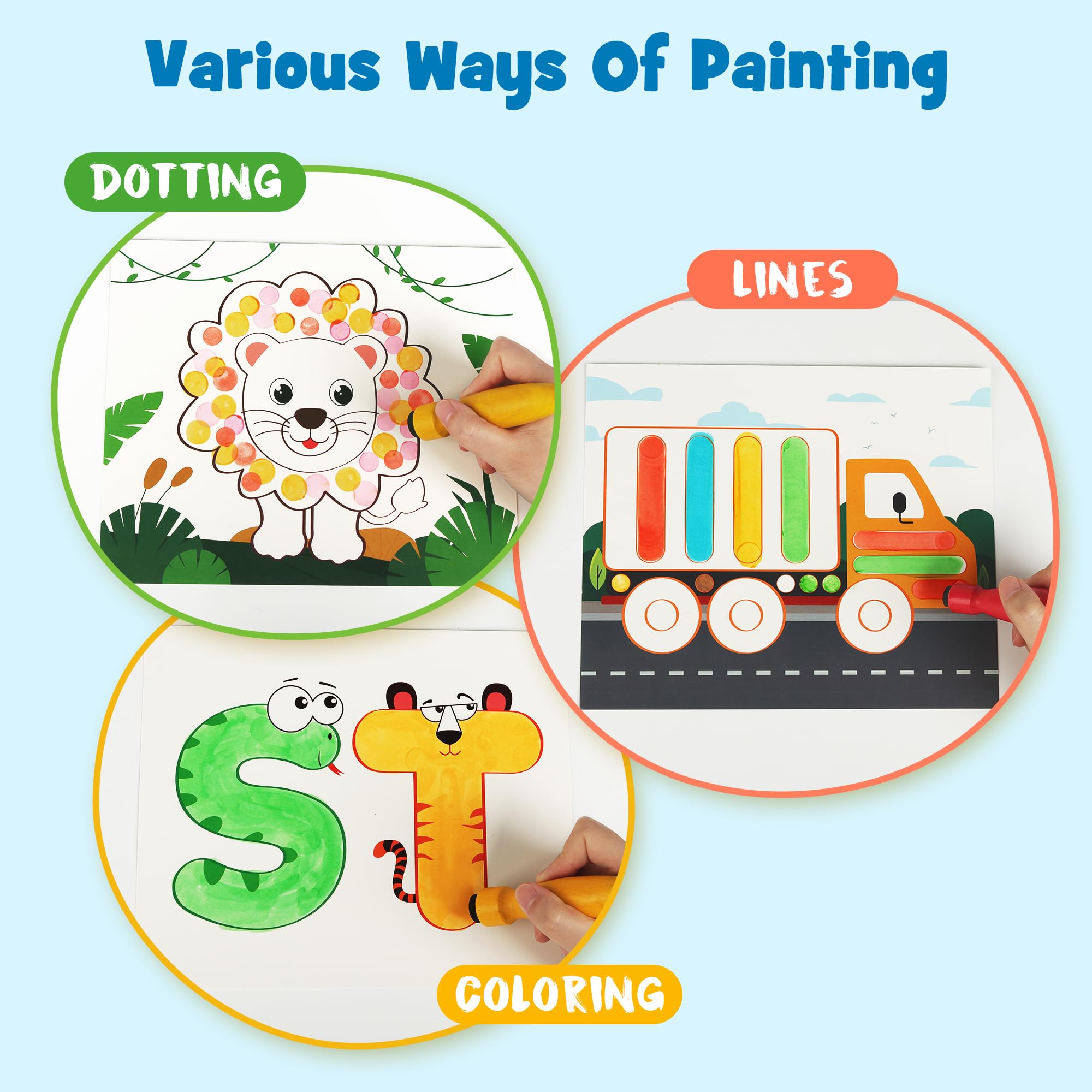 Washable Paint Dot Markers