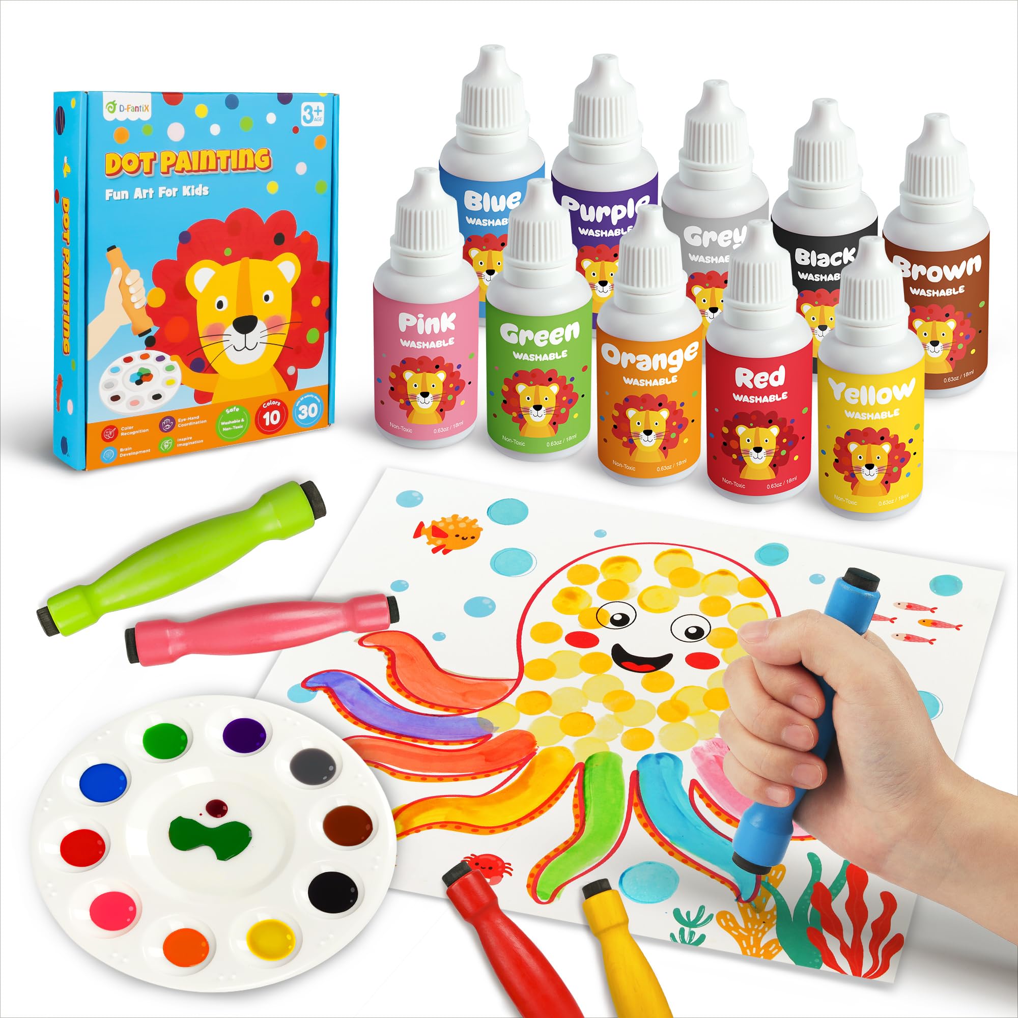 Washable Paint Dot Markers