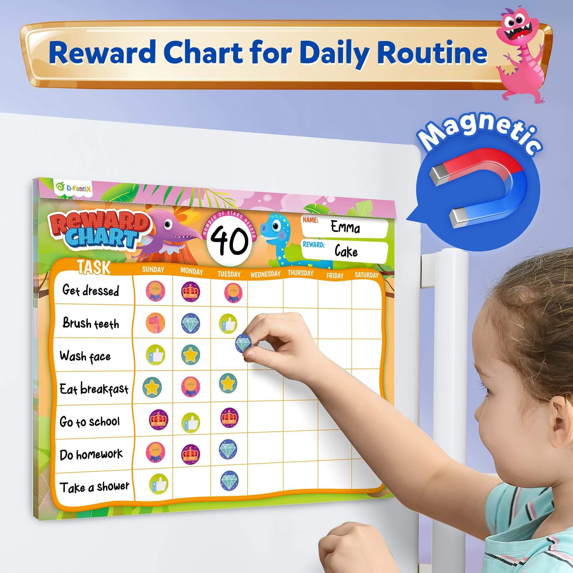 D-FantiX Behavior Reward Chart System