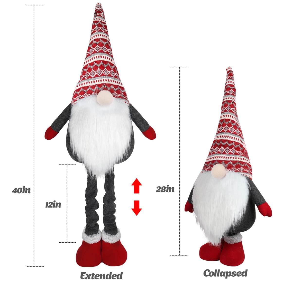 Large Standing Christmas Gnomes