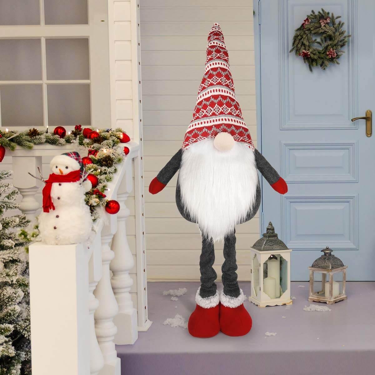 Large Standing Christmas Gnomes