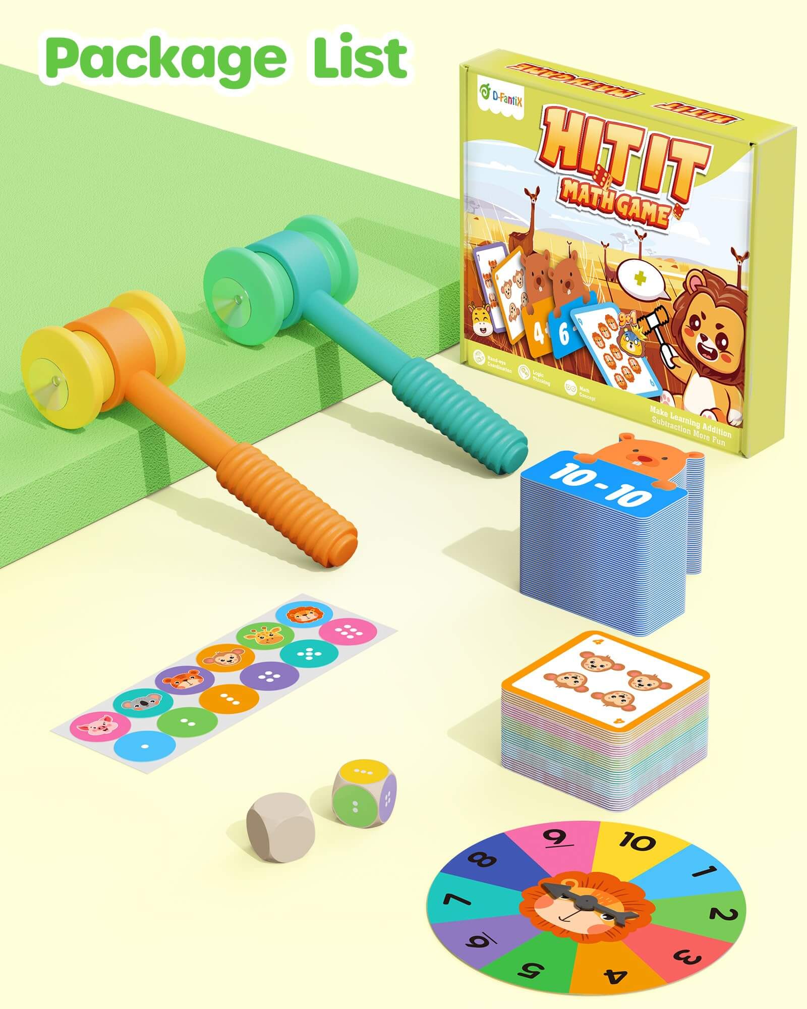 Montessori Educational Math Learning Toy