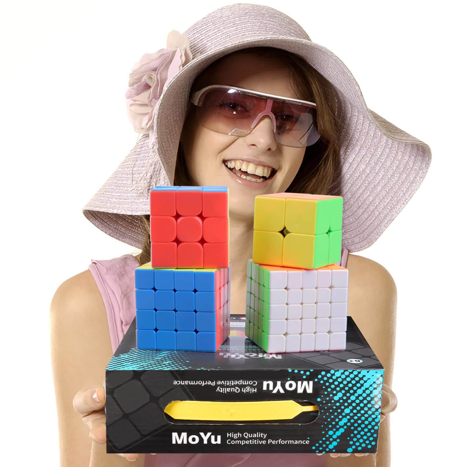 Speed Cubes Bundle with Gift Box